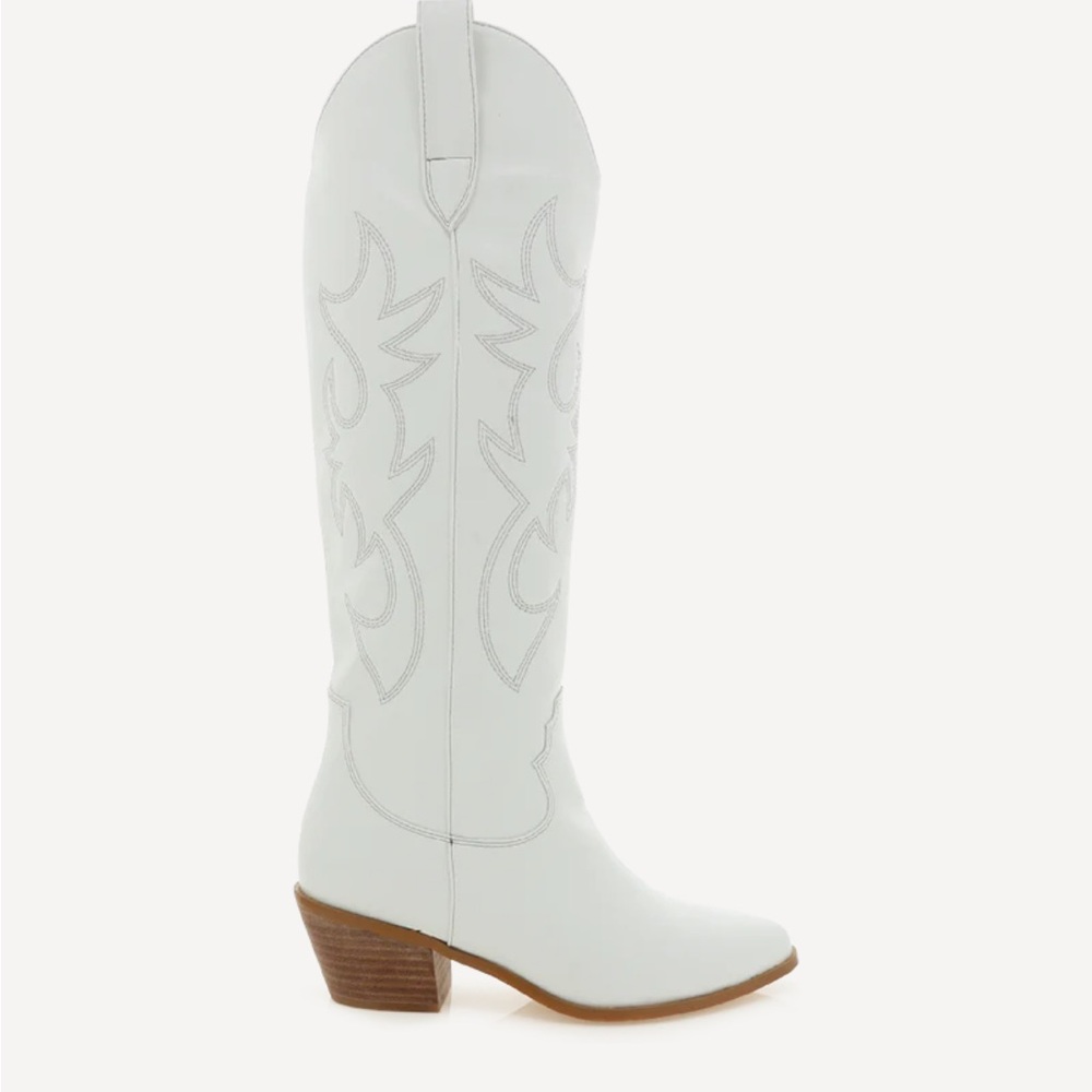 BILLINI URSON White Boots - Size 10